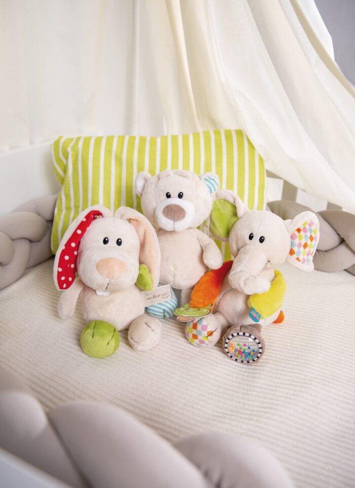 My First NICI Kuscheltier Bär Taps – Plüschtier Stofftier für Babys und Kleinkinder ab Geburt - Image 2
