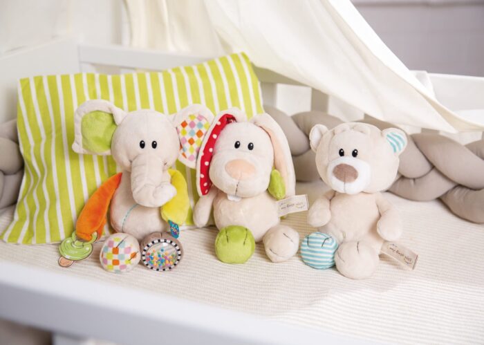 My First NICI Kuscheltier Bär Taps – Plüschtier Stofftier für Babys und Kleinkinder ab Geburt - Image 4