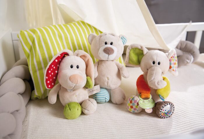 My First NICI Kuscheltier Bär Taps – Plüschtier Stofftier für Babys und Kleinkinder ab Geburt - Image 3