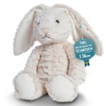 Mollis Hase Kuscheltier Baby (36cm groß) – Weiches Stofftier für Kinder & Babys – Kuschelha