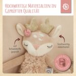 Bieco Kuscheltier Reh Ella mit Rassel | Baby Kuscheltier ab 0 Monate Stofftier Baby Plüschtier Reh - Image 4